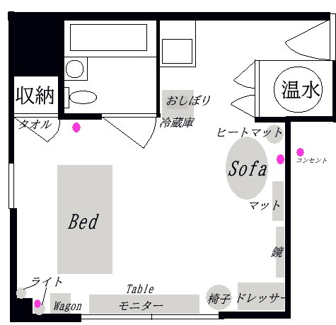 サロンティアの間取り